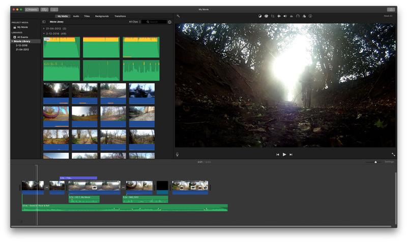 free video editing softwrae for mac